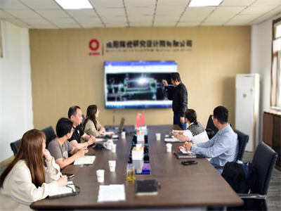 再度合作！西安江苏客户技术团队同科源窑炉签约百万大单！